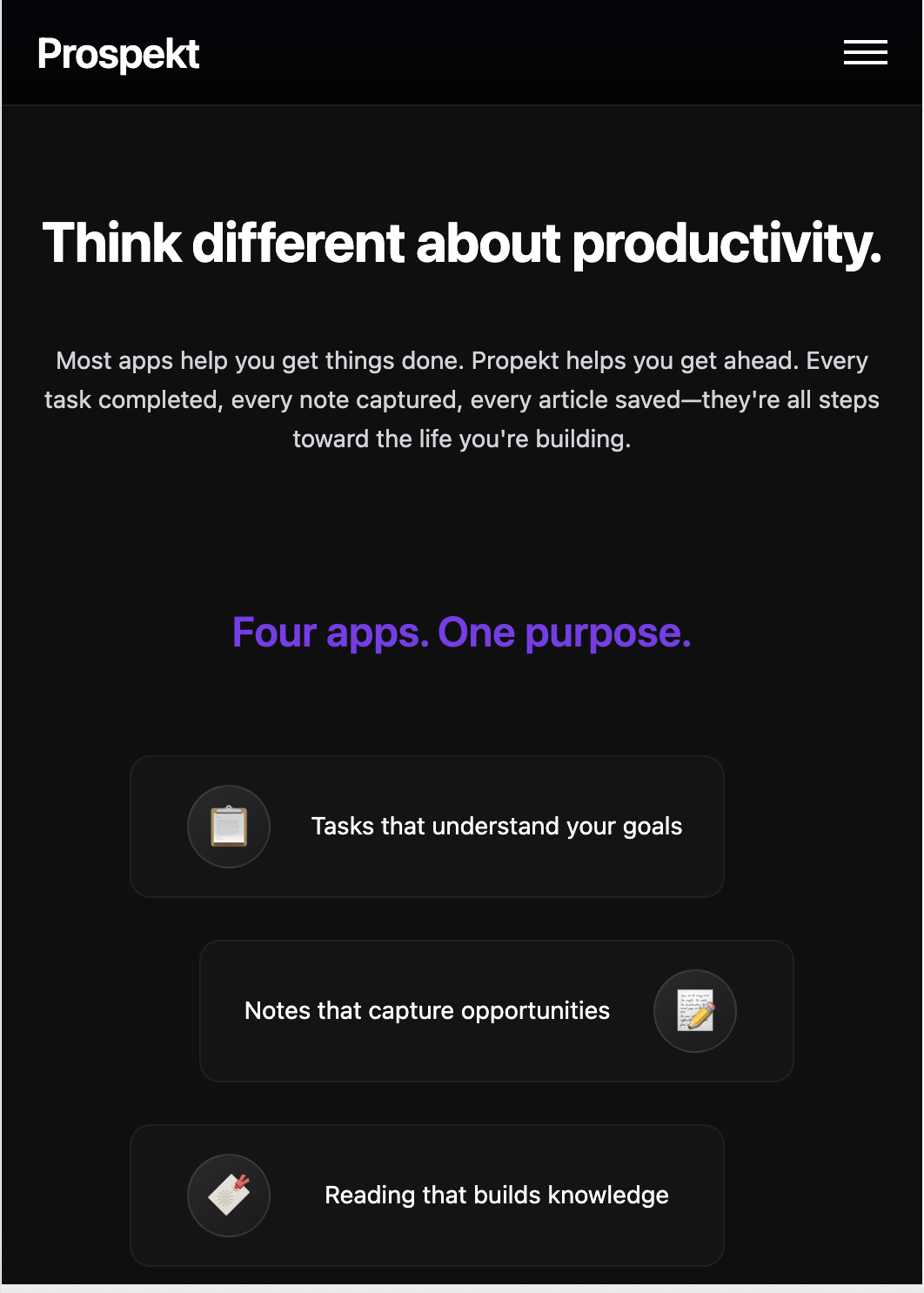 OneProspekt AI-Powered Productivity Suite - Screenshot 2